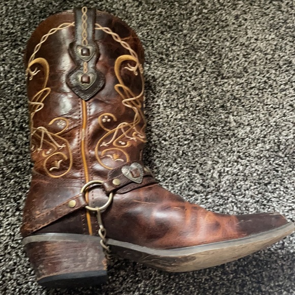 Crush by Durango - Heart Concho Western Boots - Picture 7 of 12